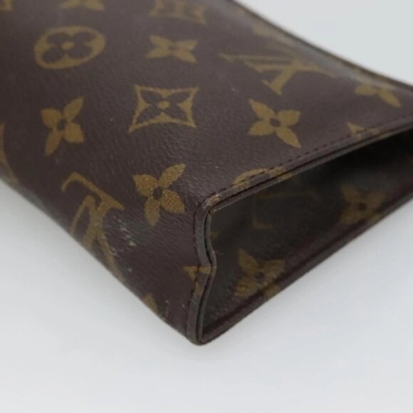 LOUIS VUITTON Monogram Poche Toilette 15 Pouch M47546 LV Auth 126311 - Picture 11 of 16